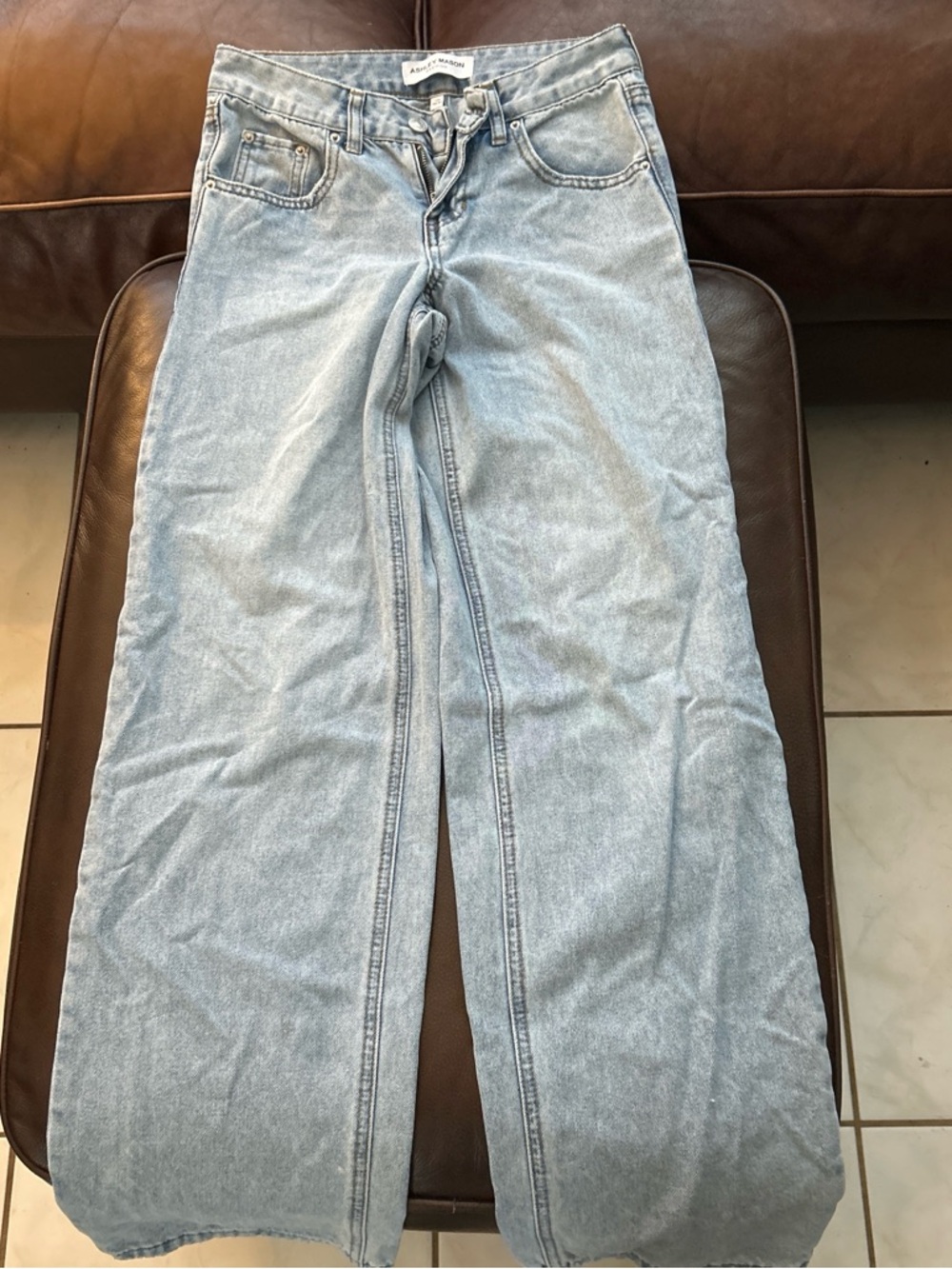 Ashley Mason Light Blue Denim Jeans